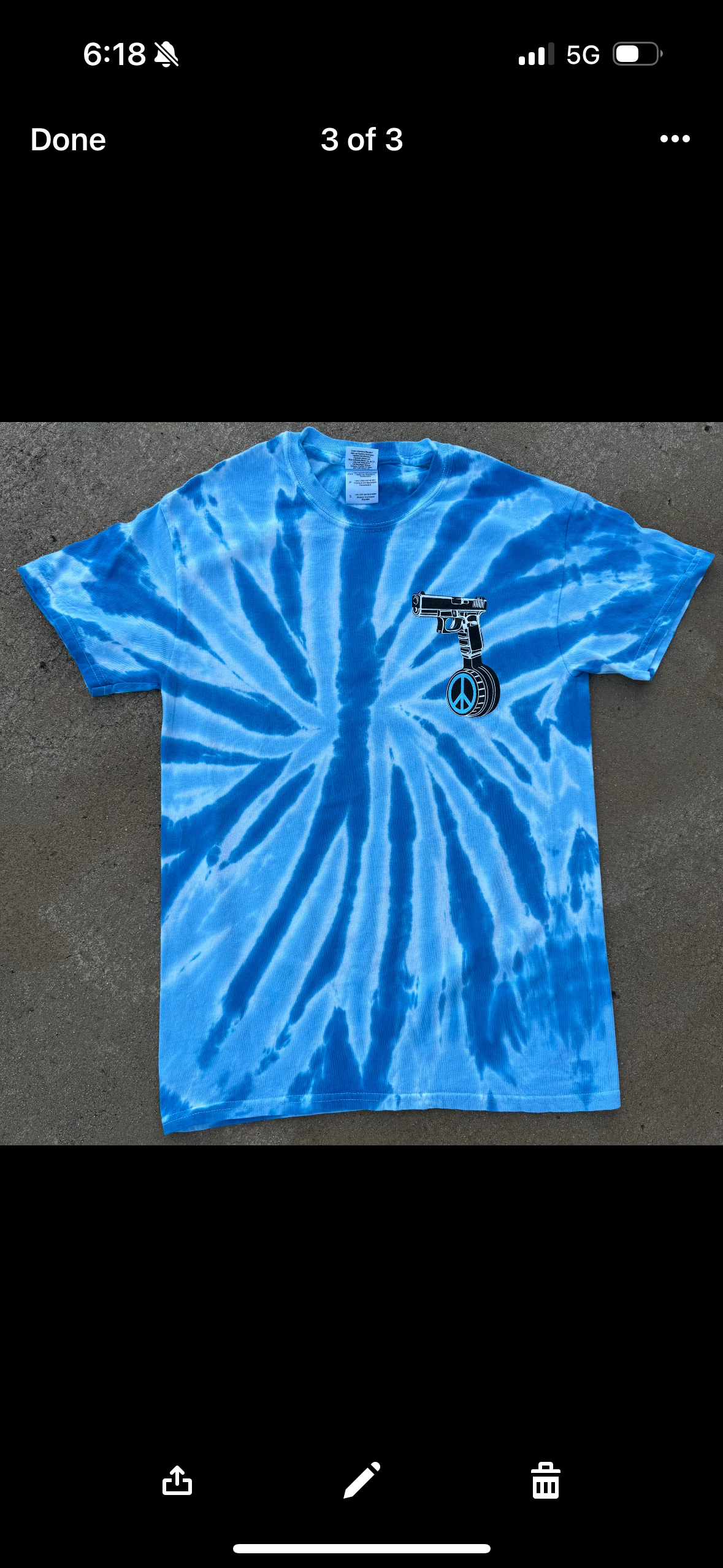 Keep the Piece #3 Blue