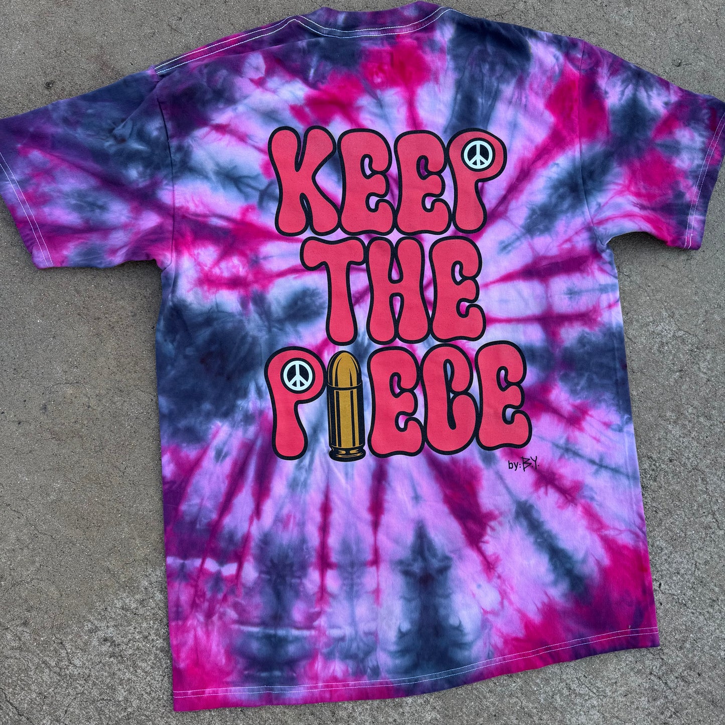 Keep the Piece red/white/black