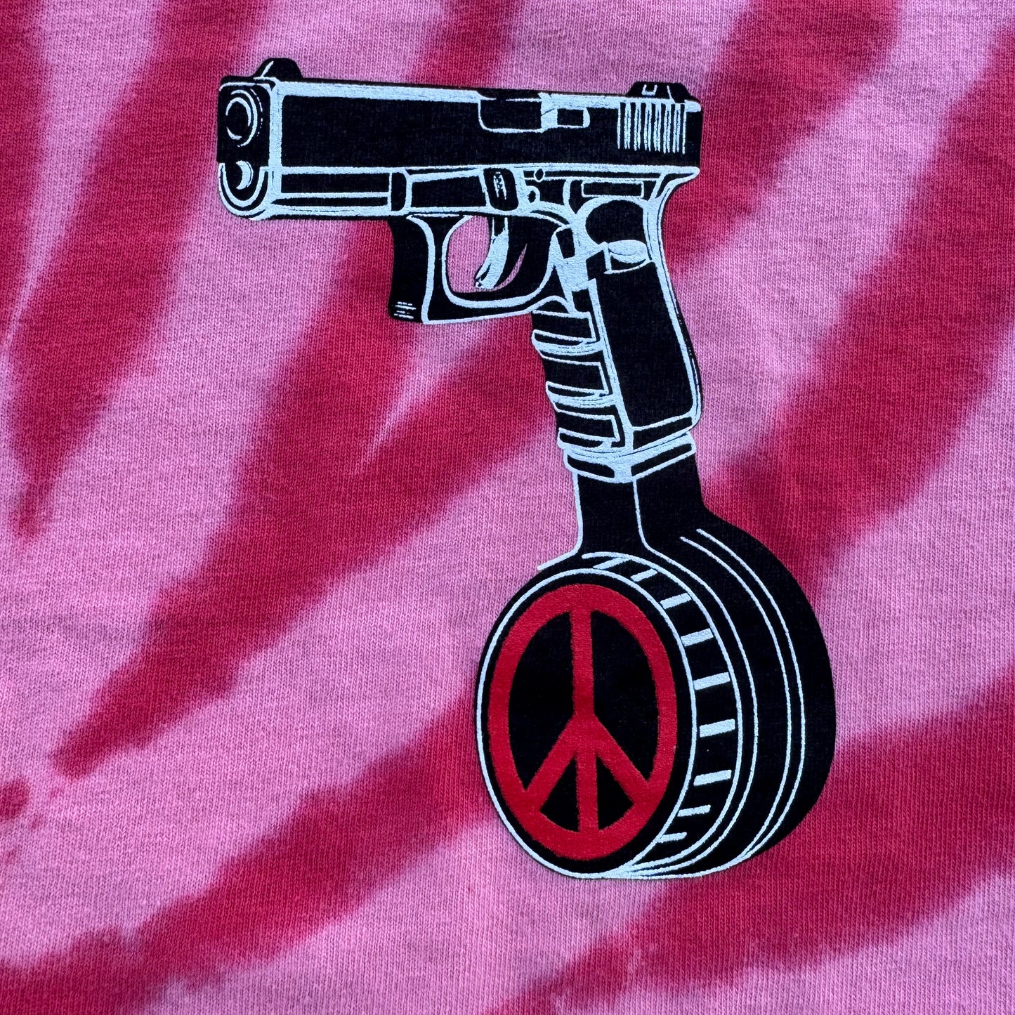 Keep the Piece tee light red